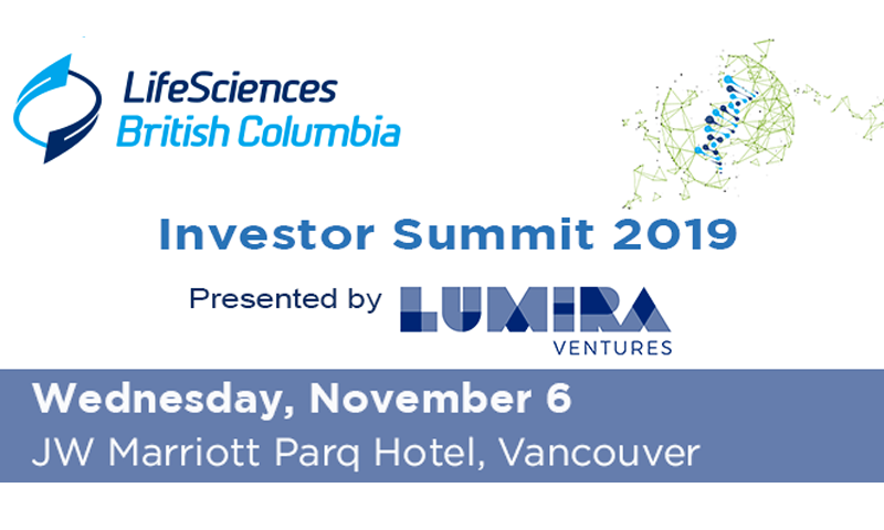 Vesalius is selected to pitch at the 2019 Life Sciences British Columbia (LSBC) Investors Summit