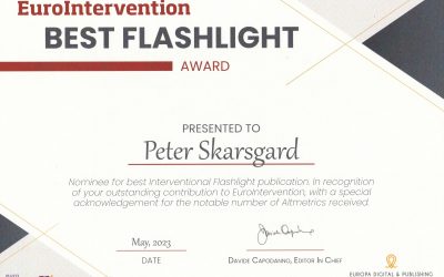 Vesalius solution wins the “Best Flashlight” award during the EuroIntervention’s 2023 Annual Meeting